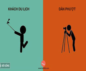 Bạn là ai, khách du lịch hay dân phượt?