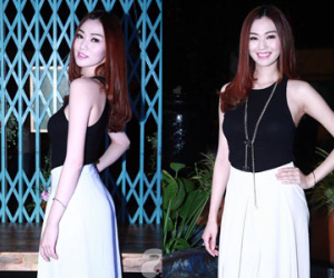Khánh My tươi tắn xuất hiện sau lùm xùm "khoe mua siêu xe"