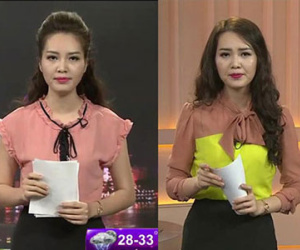 Lỗi trang phục của BTV Hoài Anh, Vân Anh