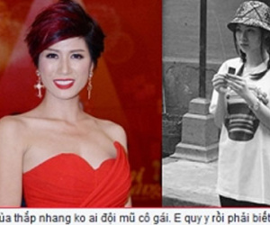 Trang Trần "trách" Phương Trinh quy y mà vẫn đội mũ thắp nhang tại chùa