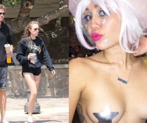 Liam có bạn gái mới, Miley tung ảnh trần trụi