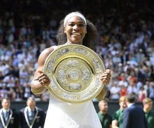 Thắng dễ Muguruza, Serena Williams đăng quang ở Wimbledon 2015