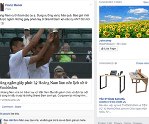 Lý Hoàng Nam "làm lu mờ" Djokovic tại Wimbledon