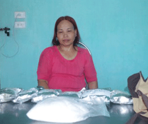 Bắt đối tượng vận chuyển 2,5kg ma túy