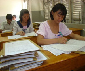 Các trường đại học chuẩn bị hoàn tất chấm thi