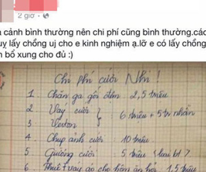 Cư dân mạng tranh cãi: 50 triệu có đủ để cưới vợ không?