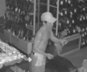 Clip: Tên trộm cầm dao phay đột nhập nhà trong đêm