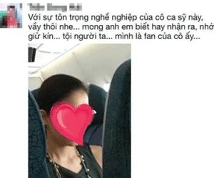 Nữ ca sĩ Việt cho con... tè vào túi nôn trên máy bay A350?