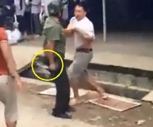 Công an Bắc Cạn xác thực clip “công an cầm dao đánh tài xế”