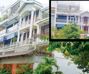 Cận cảnh biệt thự gia đình Giang Kim Đạt