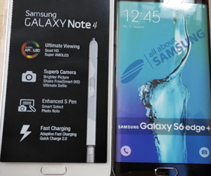 Galaxy Note 5 và Galaxy S6 Edge Plus lần đầu lộ ảnh thật