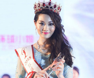 Thất vọng trước nhan sắc của Hoa hậu Hoàn vũ Trung Quốc 2015