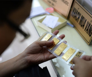 Giá vàng thế giới tương đương 29,06 triệu đồng/lượng