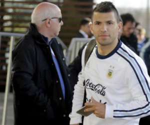 Aguero không đến Việt nam cùng "Man xanh"