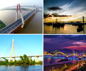 10 cây cầu nổi tiếng ở Việt Nam
