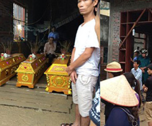 Xót xa cái chết thương tâm của ba mẹ con trong đêm mưa lũ ở Quảng Ninh