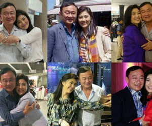 Bức ảnh cựu Thủ tướng Thái Lan đăng tải mừng sinh nhật anh trai Thaksin gây sốt