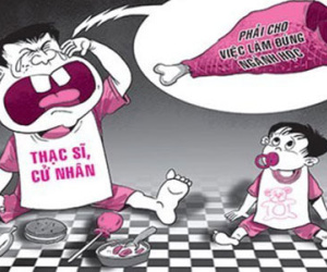 "Đứng dậy đi, những thạc sĩ, cử nhân thất nghiệp"