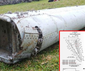 Mã số trên mảnh vỡ có trong sách bảo trì máy bay Boeing 777