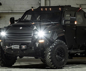 Terradyne Gurkha - xe chống đạn cho dân thường