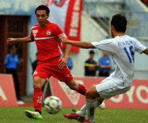 Hải Phòng 2-0 SHB Đà Nẵng: Văn Nhiên, Stevens ghi bàn, Hải Phòng lại thắng