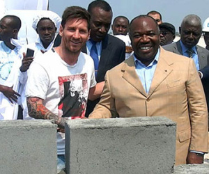 Messi bị cáo buộc ủng hộ chế độ độc tài ở Gabon