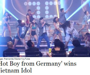 Báo Đức đưa tin Trọng Hiếu thành quán quân Vietnam Idol