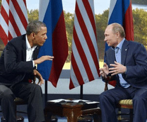 Tổng thống Putin chúc mừng tổng thống Obama thêm tuổi mới