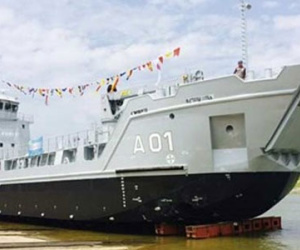 Việt Nam đóng tàu đổ bộ RoRo 5612 cho Bahamas