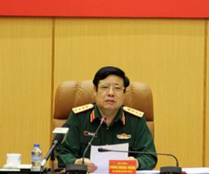 Đại tướng Phùng Quang Thanh chủ trì hội nghị của Bộ Quốc phòng