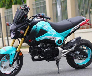 Honda MSX 125 sơn dàn áo đậm chất game thủ