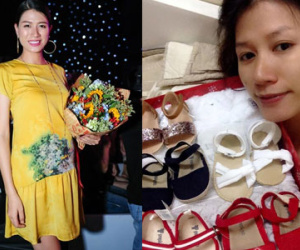 Trang Trần khoe khéo mang thai con gái đầu lòng