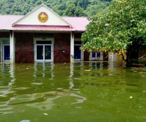 Hải Phòng: Nắng đổ lửa, Việt Hải vẫn khốn khổ vì ngập lụt