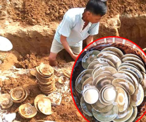 Đổ xô đến hỏi mua gần 70 bát đĩa cổ người dân đào được