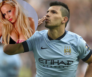 Bỏ ca sĩ, Aguero cặp với diễn viên… phim cấp 3