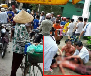 Bàng hoàng: Va chạm giao thông, lập tức đè người ra cắt cổ
