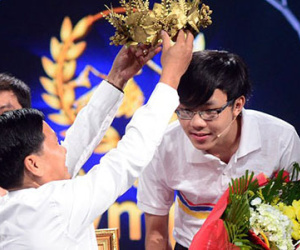 Khoảnh khắc đến với vòng nguyệt quế của Viết Đức