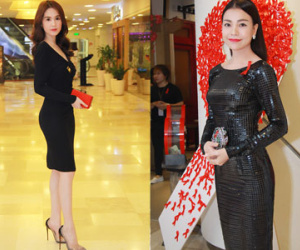 Ngọc Trinh, Trà Ngọc Hằng đọ dáng thon