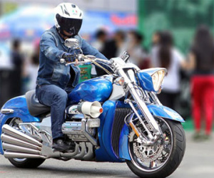 Dàn xe độc tại lễ hội môtô Việt Nam 2015