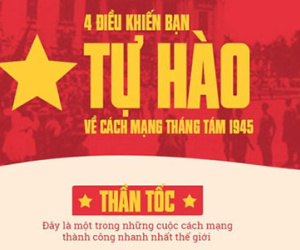 4 lý do khiến bạn luôn tự hào khi nói về Cách mạng tháng Tám 1945
