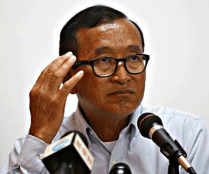 Ông Sam Rainsy thừa nhận gây rối vấn đề biên giới với Việt Nam