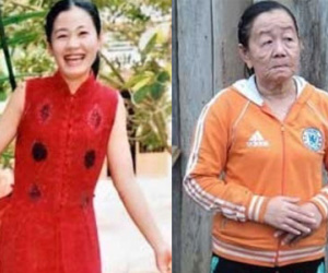 Cô gái xinh đẹp hóa bà lão đột ngột qua đời