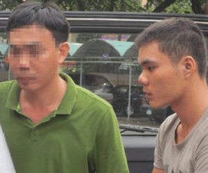 Công an Vũng Tàu bắt hai thanh niên "chế bom" trên núi