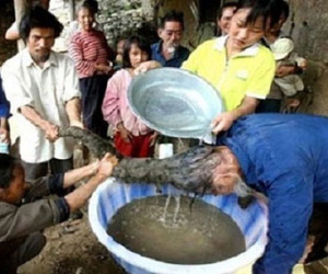 Cụ ông huy động cả làng đến gội đầu, gội râu sau 26 năm “sợ nước”