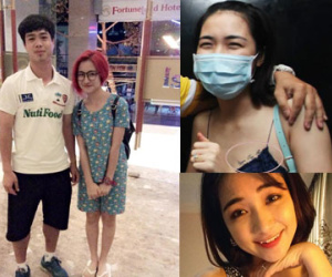 Hòa Minzy xăm tên Công Phượng ở ngực