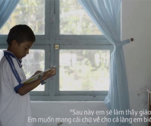 Lay động xúc cảm với clip “Ước mơ của em”
