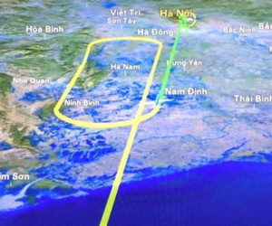 Nhiều chuyến bay tới Hà Nội hạ cánh ở Đà Nẵng vì mưa lớn