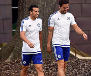 Vừa đến Chelsea, Pedro hăng hái ra sân tập