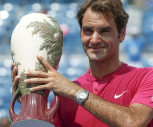 Federer thắng dễ Djokovic, vô địch Cincinnati