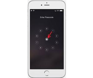 Hướng dẫn xếp mật khẩu iPhone 6 theo hình tròn